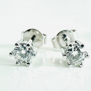 Ohrringe 585/- Weißgold mit Brillianten 0,38 ct