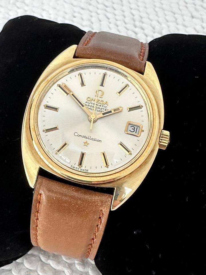 Omega Constellation Automatic Uhr Stahl Gold – Bild 6