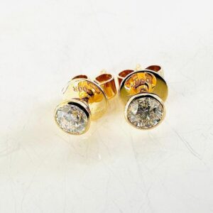 Ohrringe 750/- Gold mit Brillianten 0,52 ct