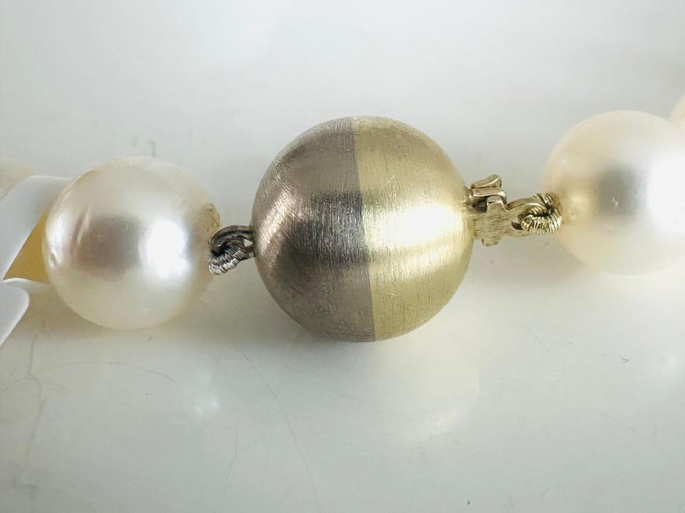 Südseeperlenkette mit 585/- Goldschloss – Bild 5