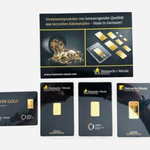 Goldbarren als Anlagegold zu aktuellen Degussa Preisen