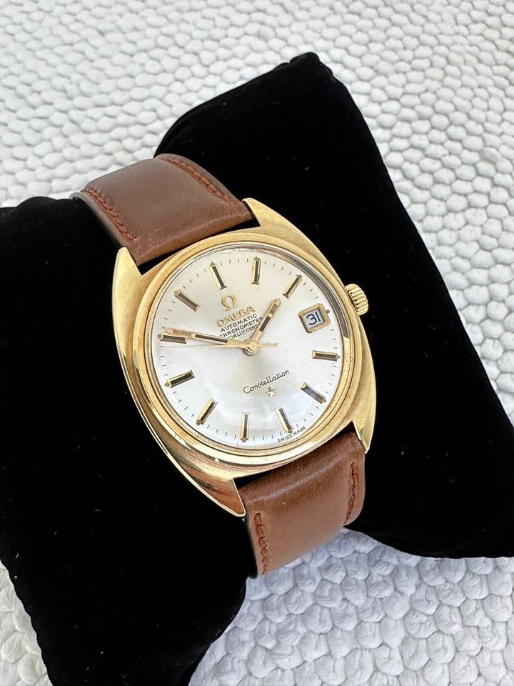 Omega Constellation Automatic Uhr Stahl Gold – Bild 5