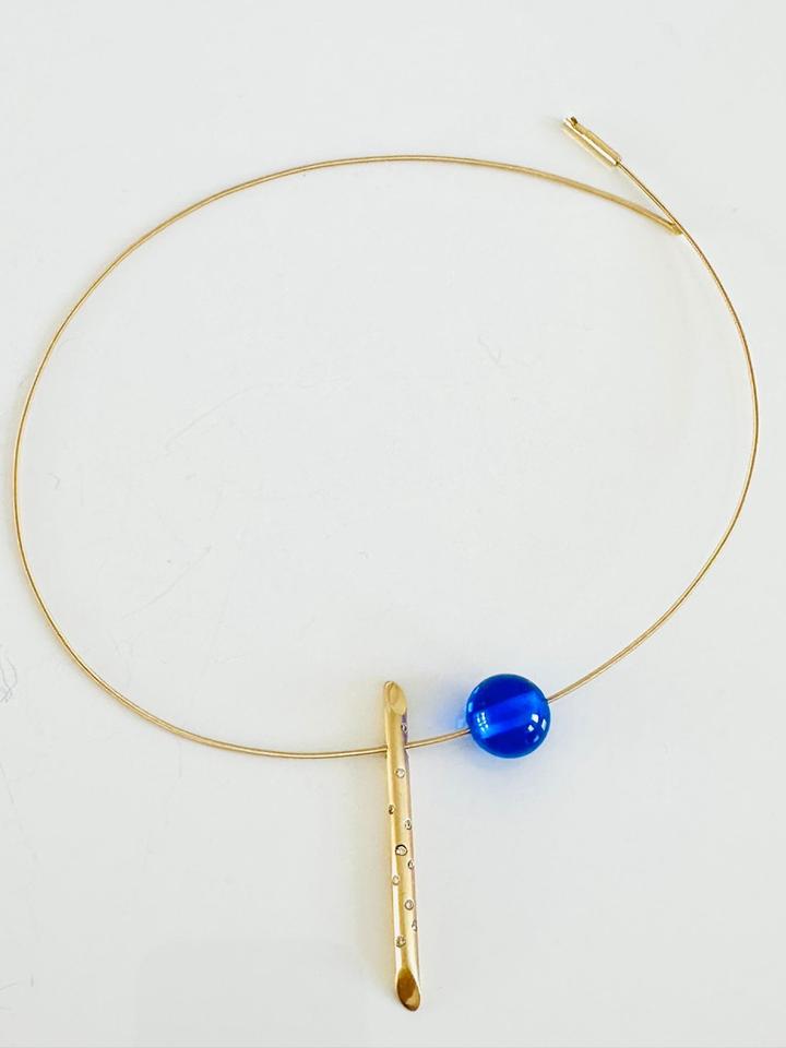 Anhänger 750/- Gold mit Brillianten 0,11 ct Handarbeit – Bild 5