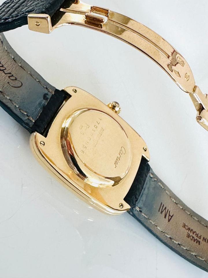 Cartier Gondole Automatic 750/- Gold mit Faltschließe – Bild 7