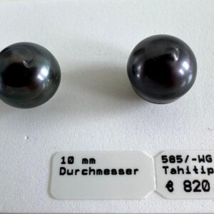 Ohrstecker Tahitiperlen 585/- Gold