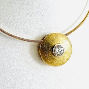 Anhänger 750/- Gold mit Brillianten 0,70 ct