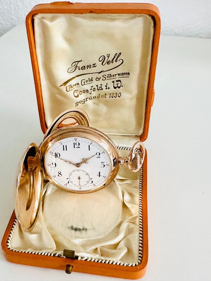 IWC Taschenuhr 585/- Roségold