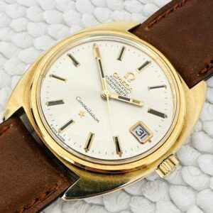 Omega Constellation Automatic Uhr Stahl Gold