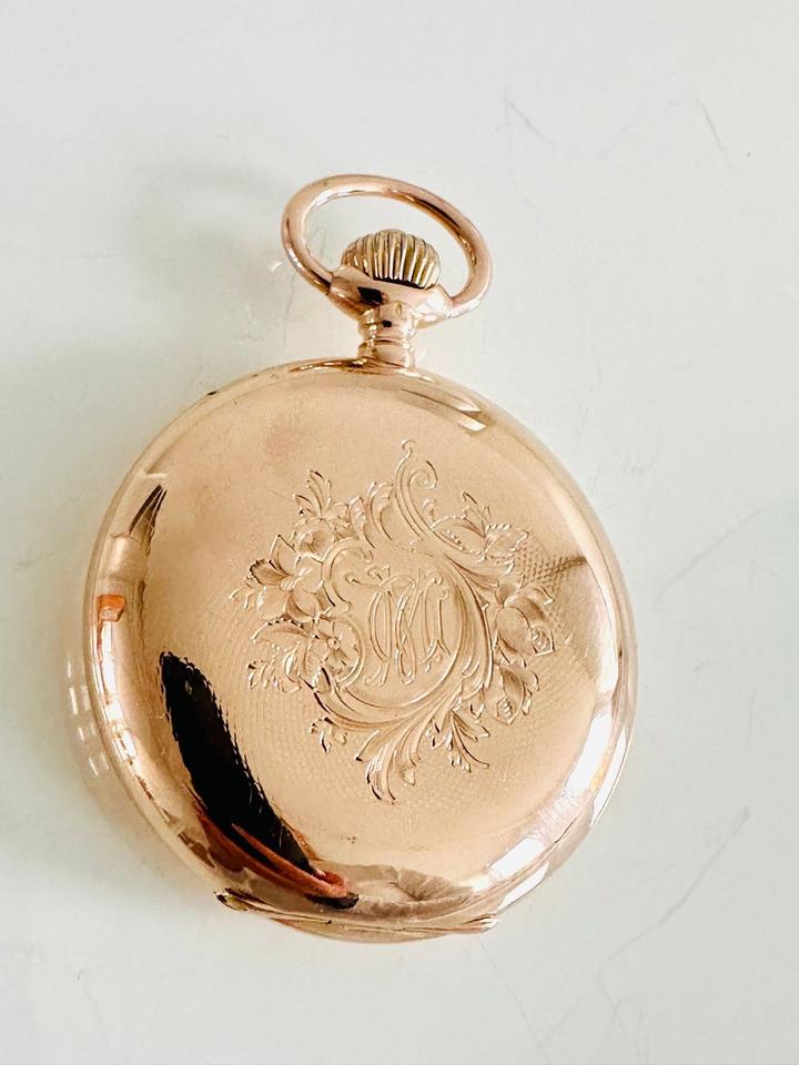IWC Taschenuhr 585/- Roségold – Bild 5