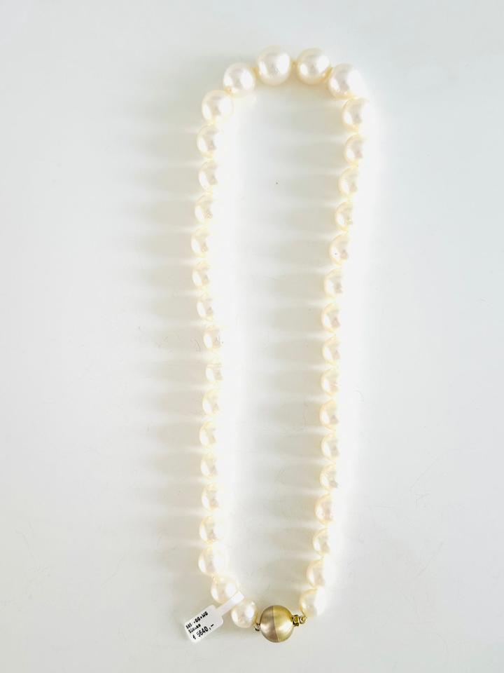 Südseeperlenkette mit 585/- Goldschloss – Bild 6