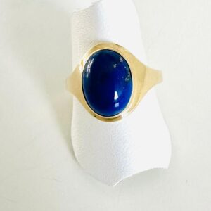 Ring 585/- Gold mit Lapis