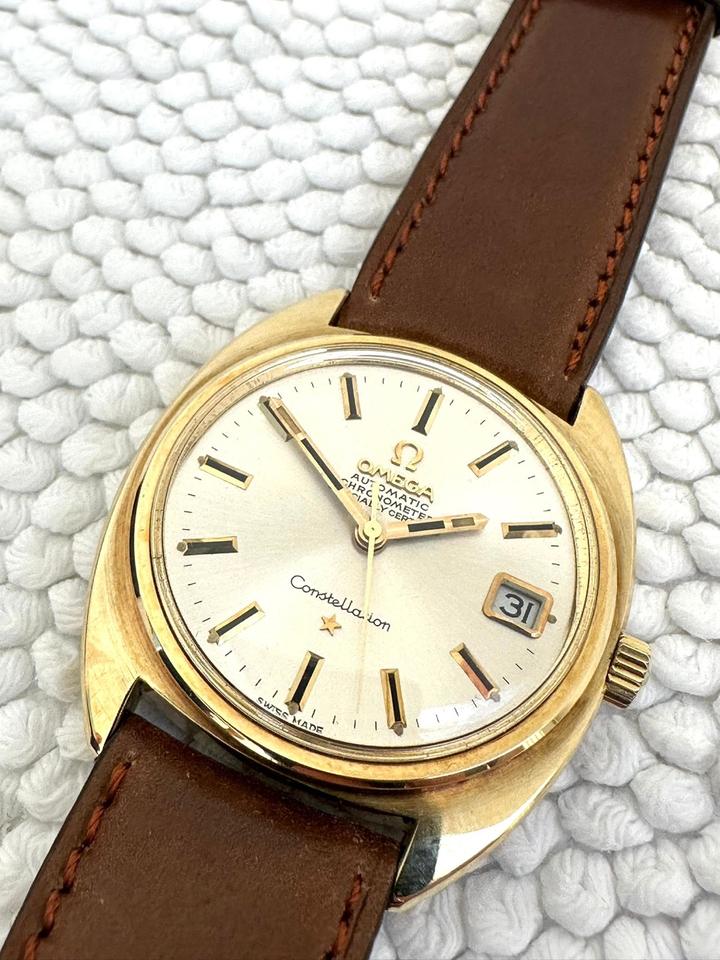 Omega Constellation Automatic Uhr Stahl Gold – Bild 4