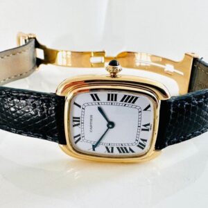 Cartier Gondole Automatic 750/- Gold mit Faltschließe