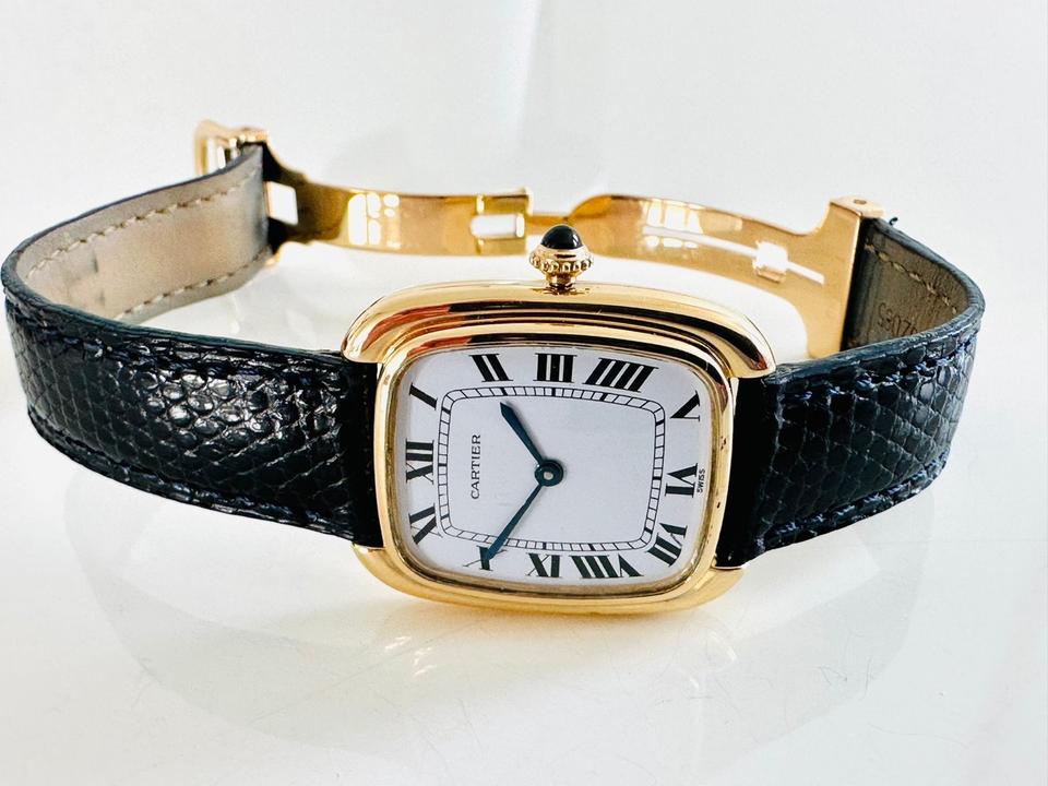 Cartier Gondole Automatic 750/- Gold mit Faltschließe