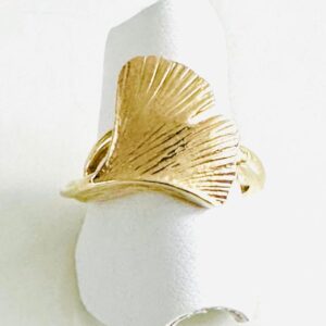 Ring 333/- Gold Ginko