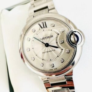 Cartier Ballon Bleu 33 mm Brillant Zifferblatt