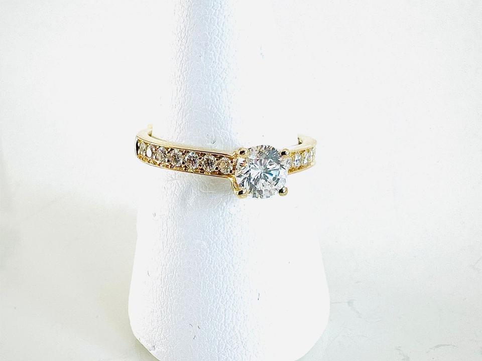 Ring 750/- Gold mit Brillianten 0,88 ct Tw/si – Bild 8