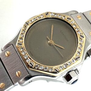 Cartier Santos Stahl/Gold Automatic Uhr