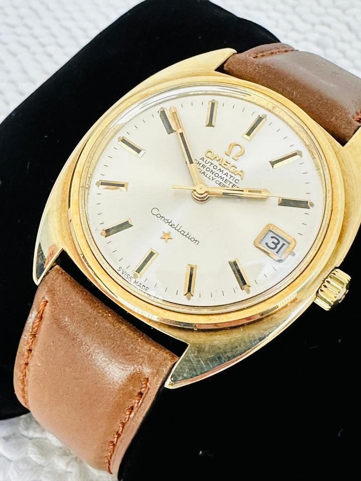 Omega Constellation Automatic Uhr Stahl Gold – Bild 9