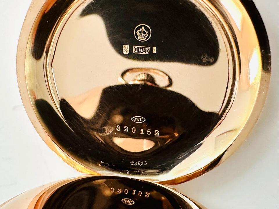 IWC Taschenuhr 585/- Roségold – Bild 9