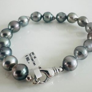Tahitiperlarmband 585/- Weißgoldschloss