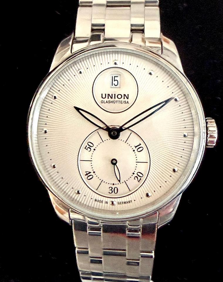 Union Glashütte Automatik Uhr Kleine Sekunde