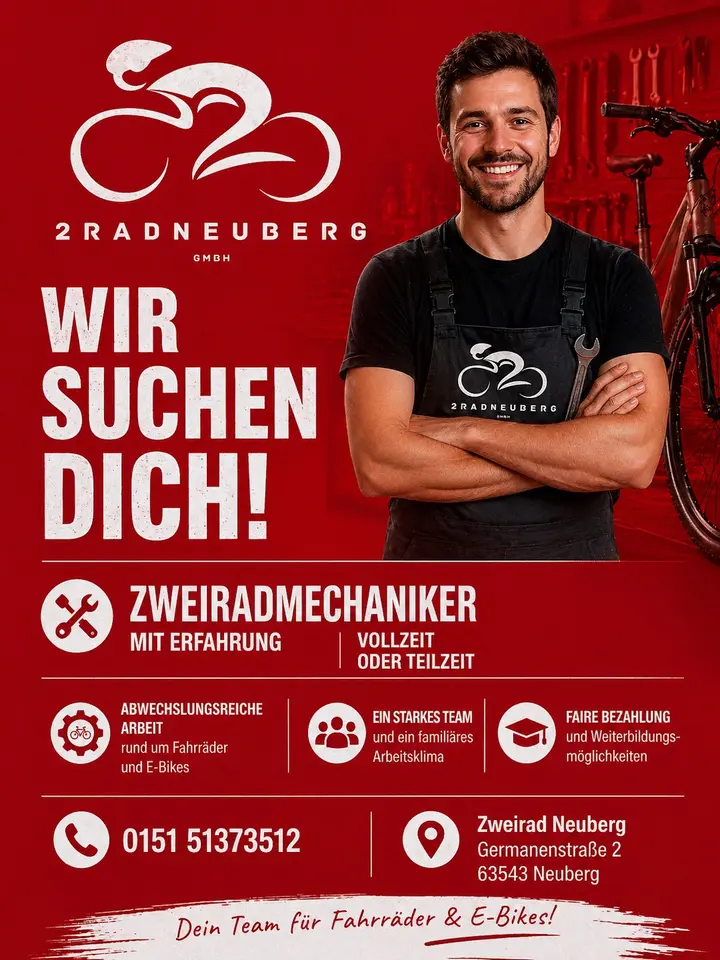 Zweiradmechaniker gesucht Vollzeit oder Teilzeitkraft